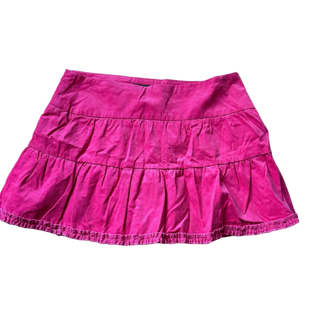 NEW RAMPAGE PINK WOMEN JUNIORS MINI SKIRT SIZE 3